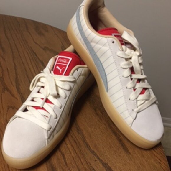 Puma Coca Cola Suede Shoes   Size 10.5   NEW Collectible - Picture 10 of 10